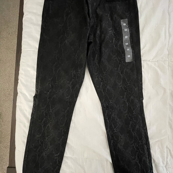 Express Snake Print Ankle Legging Mid Rise - Picture 2 of 4